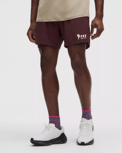 Mile Maker Run Crew Ripstop Lined Short 6"